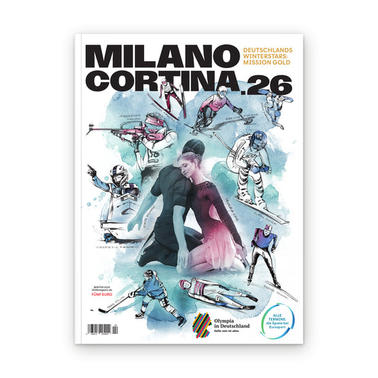 Cover MILANO CORTINA.26 – Deutschlands Winterstars: Mission Gold