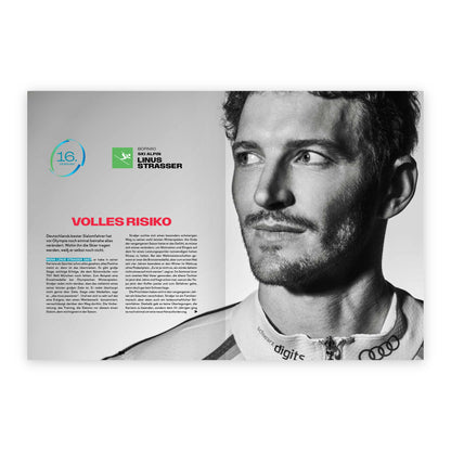 MILANO CORTINA.26 – Deutschlands Winterstars: Mission Gold, Seite 82/83: Linus Straßer