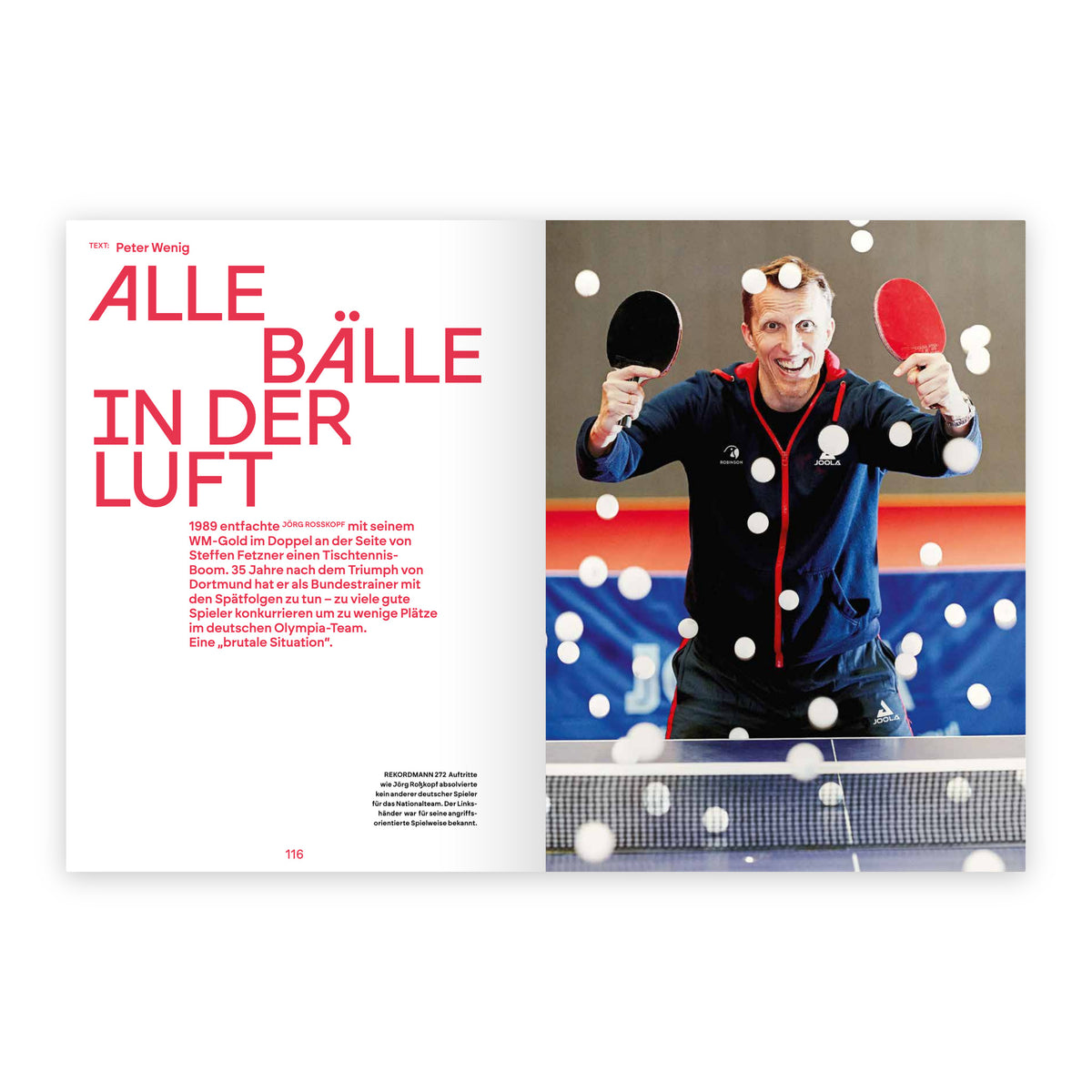 PARIS.24 – Aus Liebe zum Sport, Seite 116/117: Tischtennis