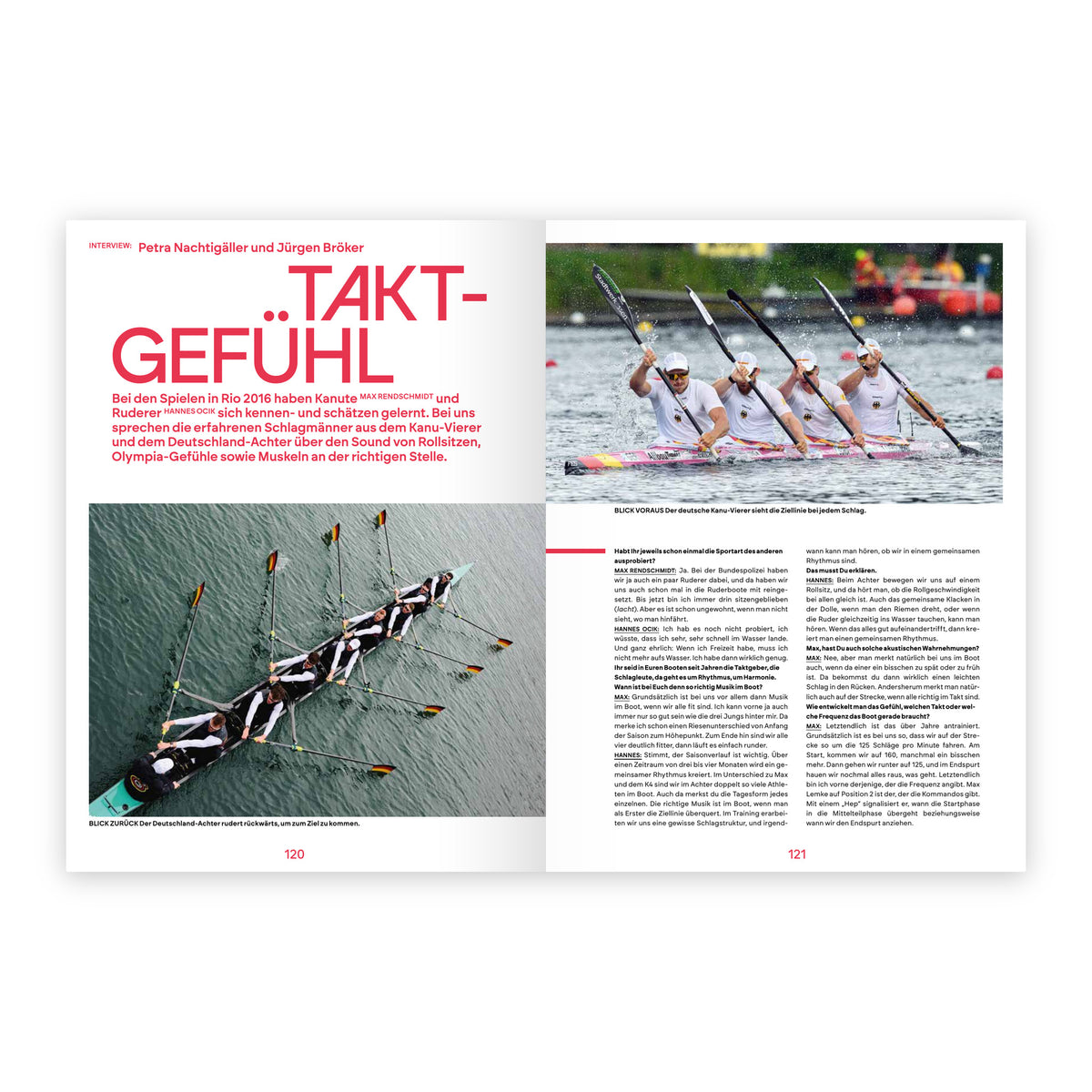 PARIS.24 – Sport ganz nah, Seite 120/121: Taktgefühl