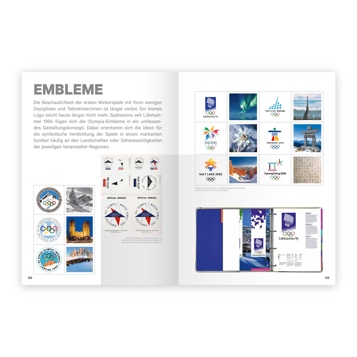 PEKING.22 – Das Magazin der Winterstars, Seite 132/133: Embleme