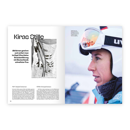 PEKING.22 – Das Magazin der Winterstars, Seite 36/37: Kiras Stille