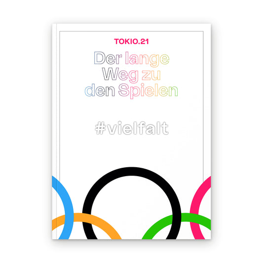 Cover TOKIO.21 – Der lange Weg zu den Spielen, Motiv #vielfalt