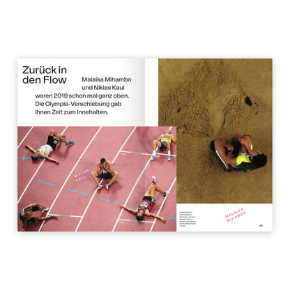 TOKIO.21 – Der lange Weg zu den Spielen, Seite 48/49: Kaul und Mihambo
