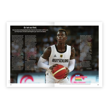 TOKIO.21 – Der lange Weg zu den Spielen, Seite 84/85: Dennis Schröder